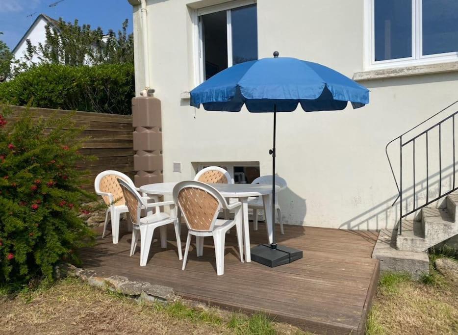 Maison Vue Mer, Entre Port Et Plage Port Manech Névez Exterior foto