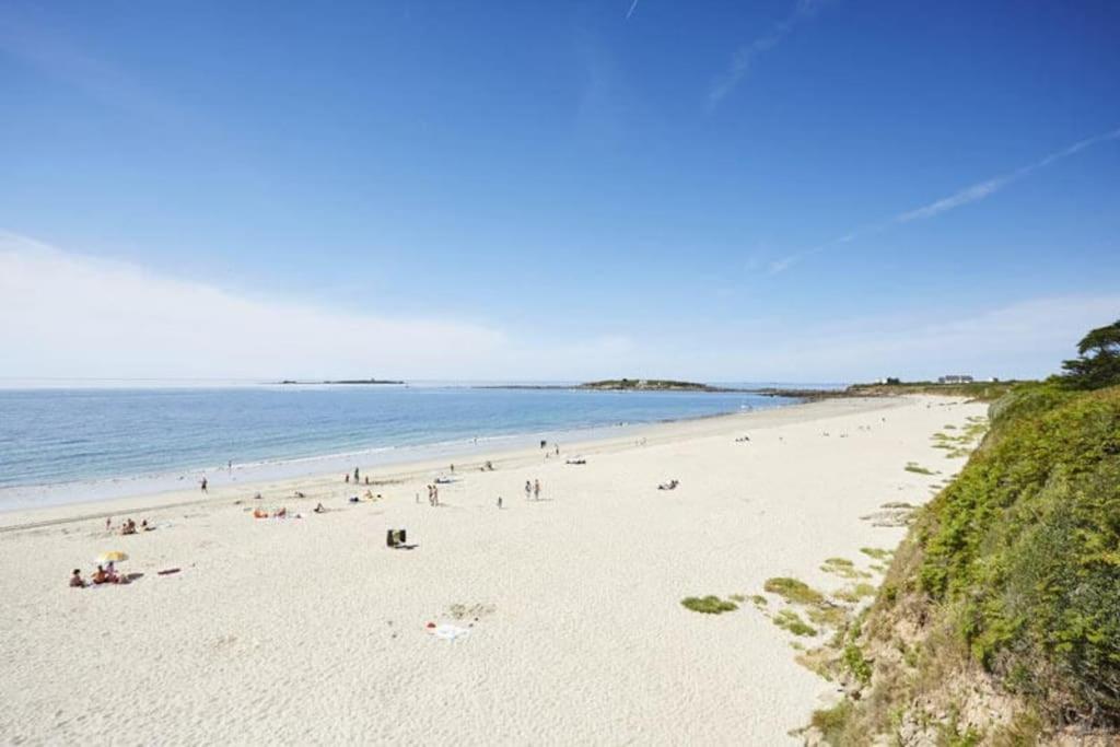 Maison Vue Mer, Entre Port Et Plage Port Manech Névez Exterior foto