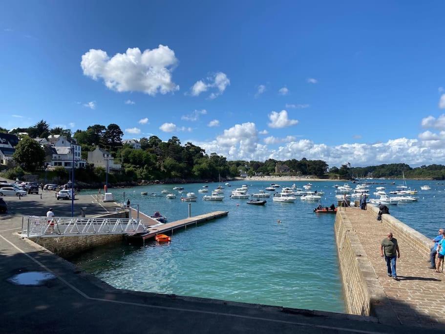 Maison Vue Mer, Entre Port Et Plage Port Manech Névez Exterior foto