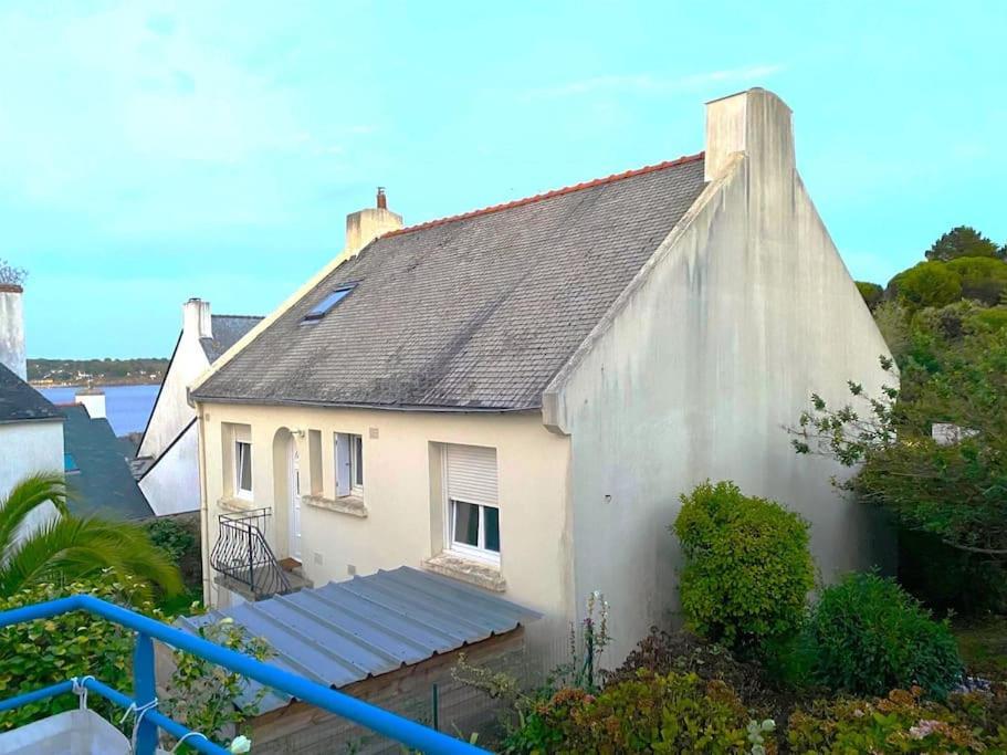 Maison Vue Mer, Entre Port Et Plage Port Manech Névez Exterior foto