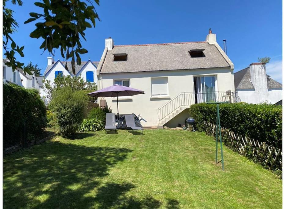 Maison Vue Mer, Entre Port Et Plage Port Manech Névez Exterior foto